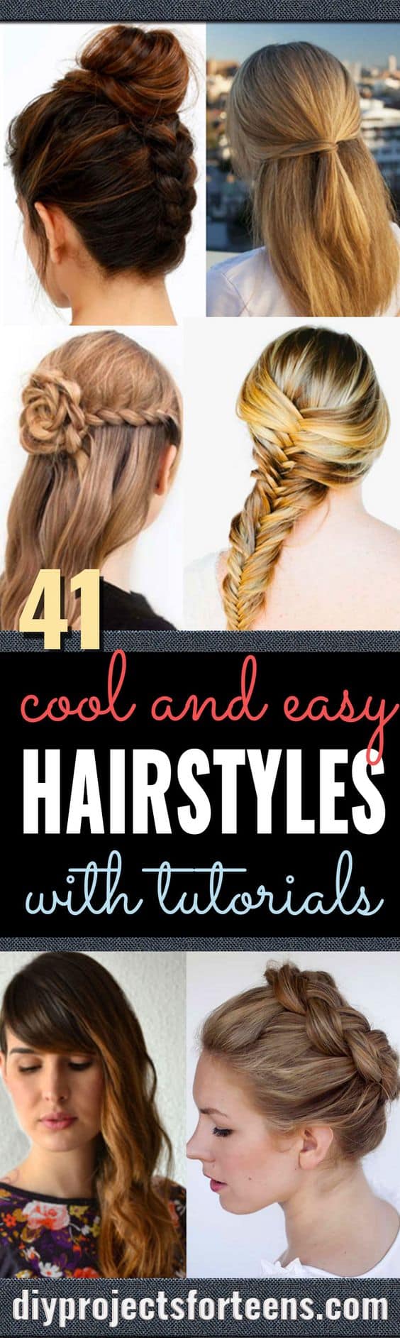 Easy hairstyles for long hair