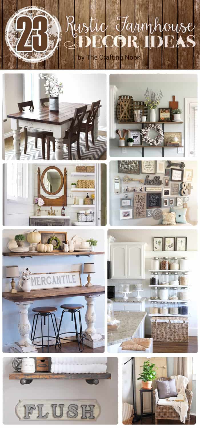 23 Rustic Farmhouse Decor Ideas