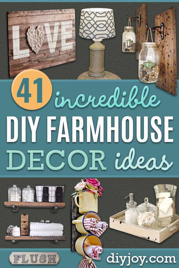 DIY Farmhouse Decor Ideas