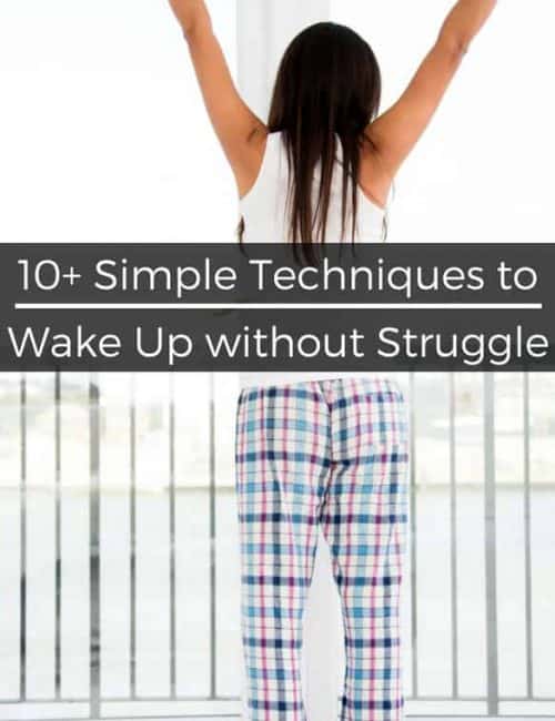 10+ Simple Ways to Wake Up in the Morning Easier So Simple Ideas