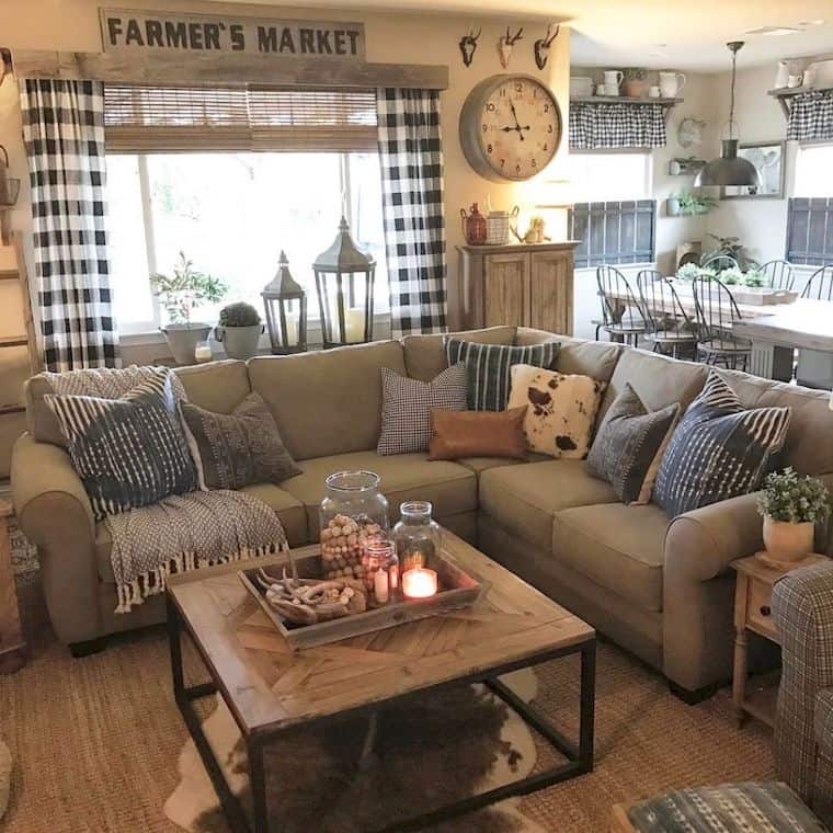 cozy farmhouse living room ideas inflightshutdown
