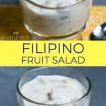 Easy Filipino fruit salad with cream cheese and condensed milk recipe