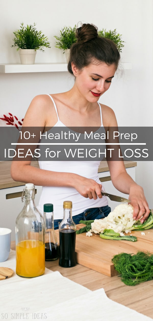 Have you started a keto diet, but too busy to cook? These healthy meal prep ideas to lose weight will help get meals prepped in as little time as possible. #ketodiet #loseweight #weightloss #mealprep #healthy | sosimpleideas.com