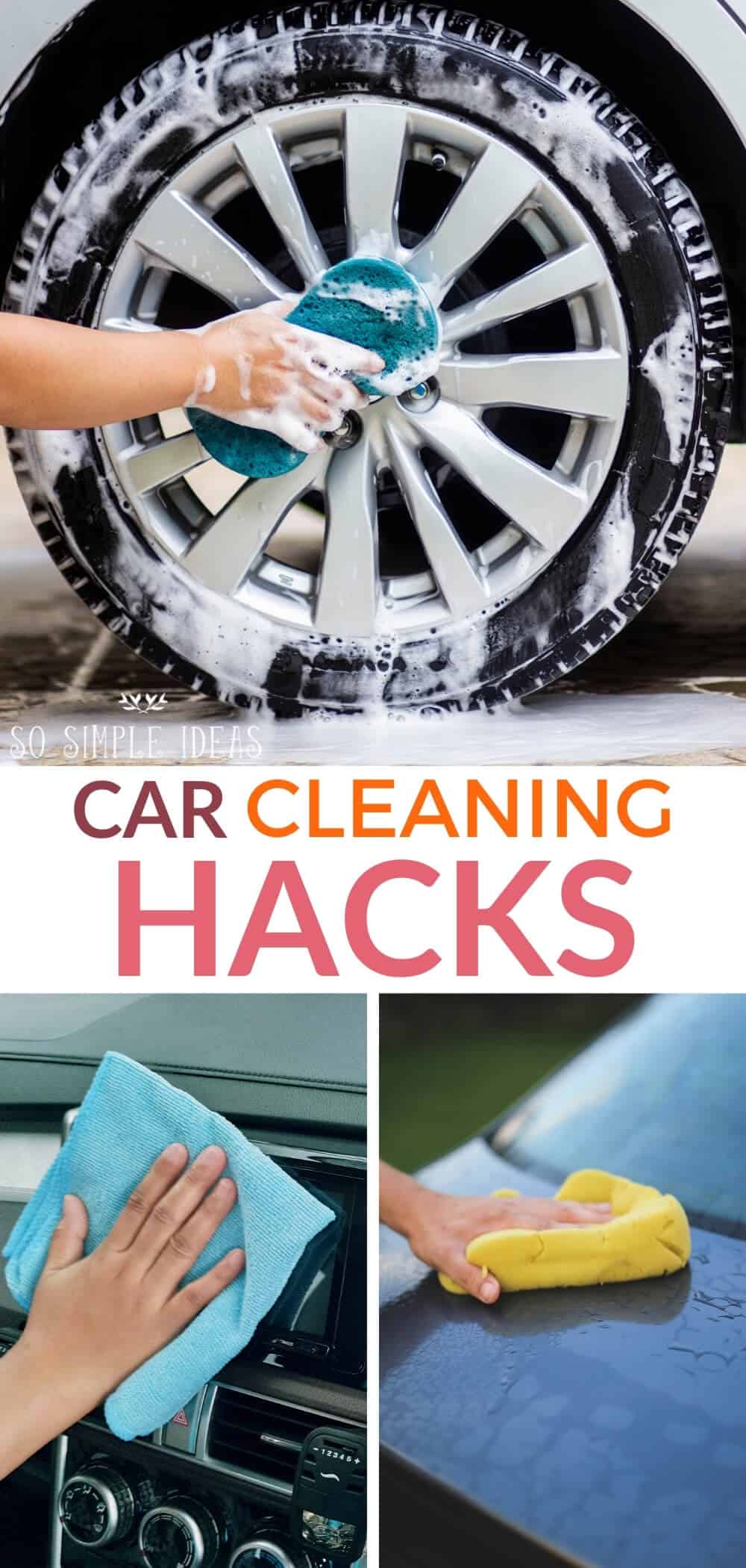 Car Cleaning Hacks and Tricks to Save You Money So Simple Ideas