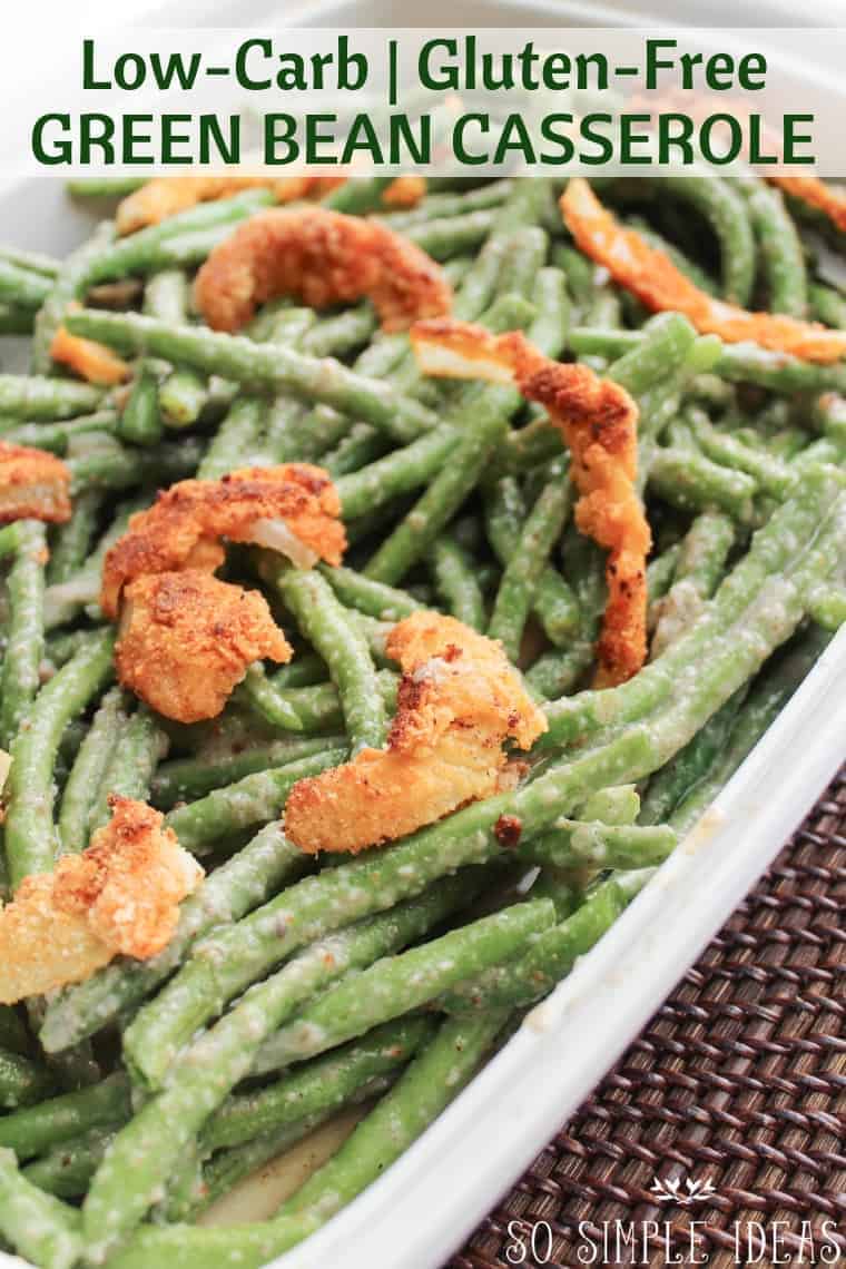 Gluten free green bean casserole recipe