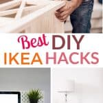 best DIY IKEA hacks pinterest image