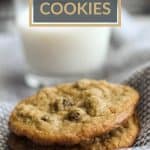 diary free gluten free chocolate chip cookies pinterest image