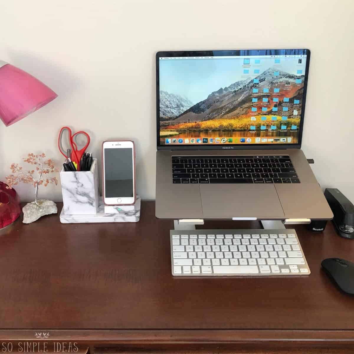 desk organization ideas featured image