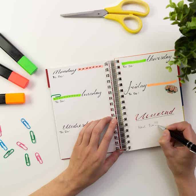 DIY planner ideas featured image.