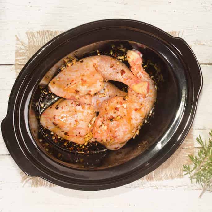 chicken legs in crock pot