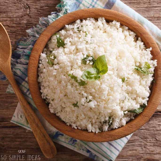 low carb rice substitutes for keto featured image