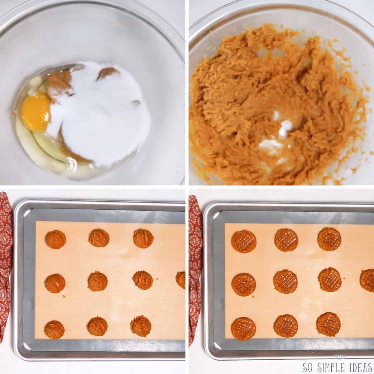 peanut butter cookie recipe steps