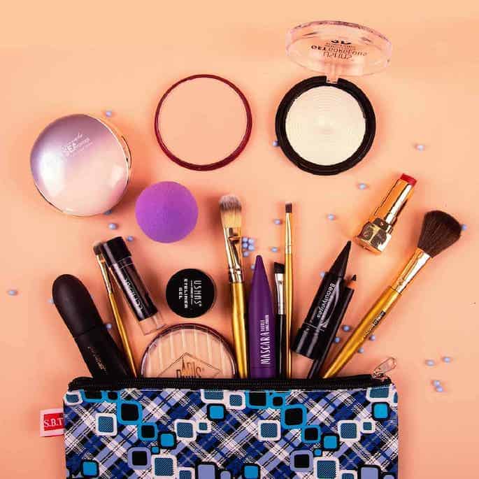 makeup collection bag