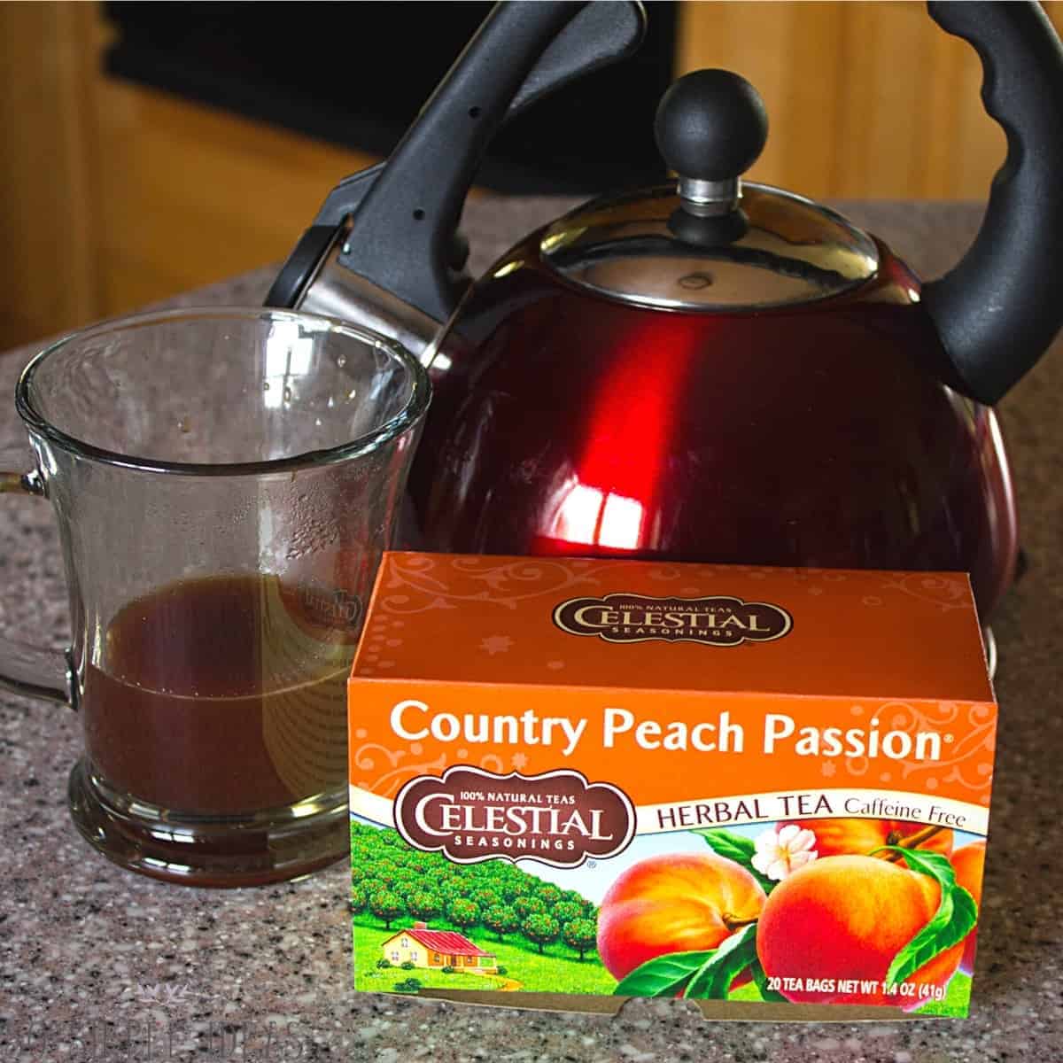 herbal peach tea ingredient