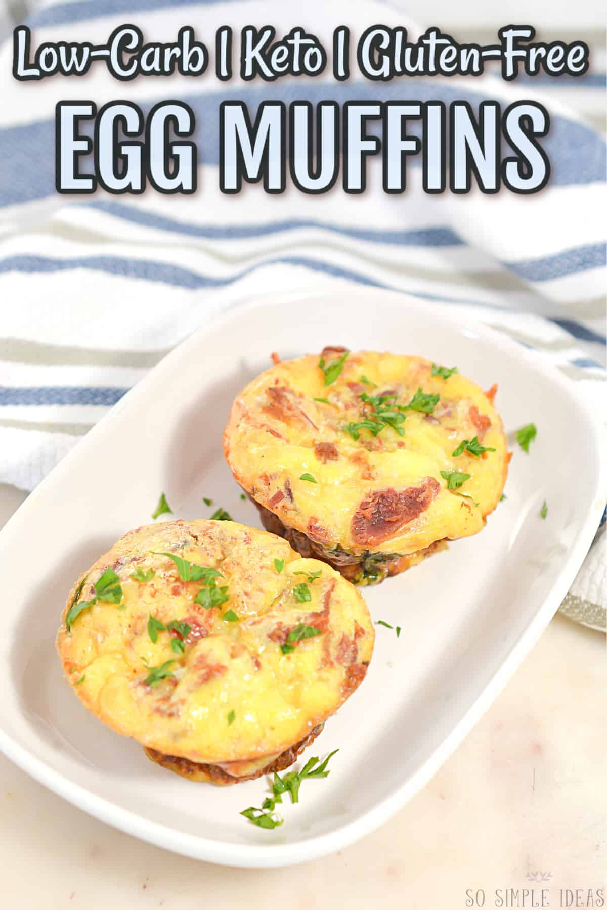 keto egg muffins cups recipe cover image