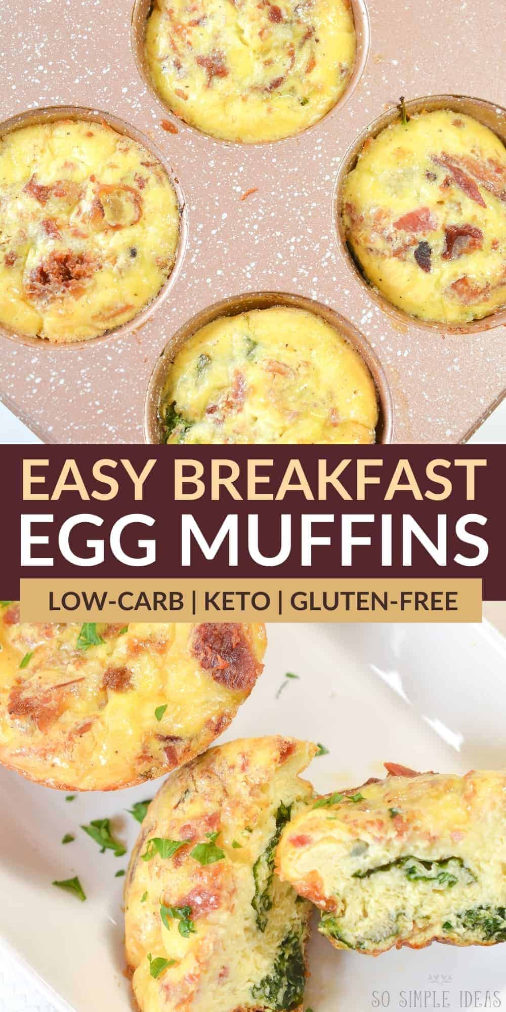 breakfast egg muffins pinterest image