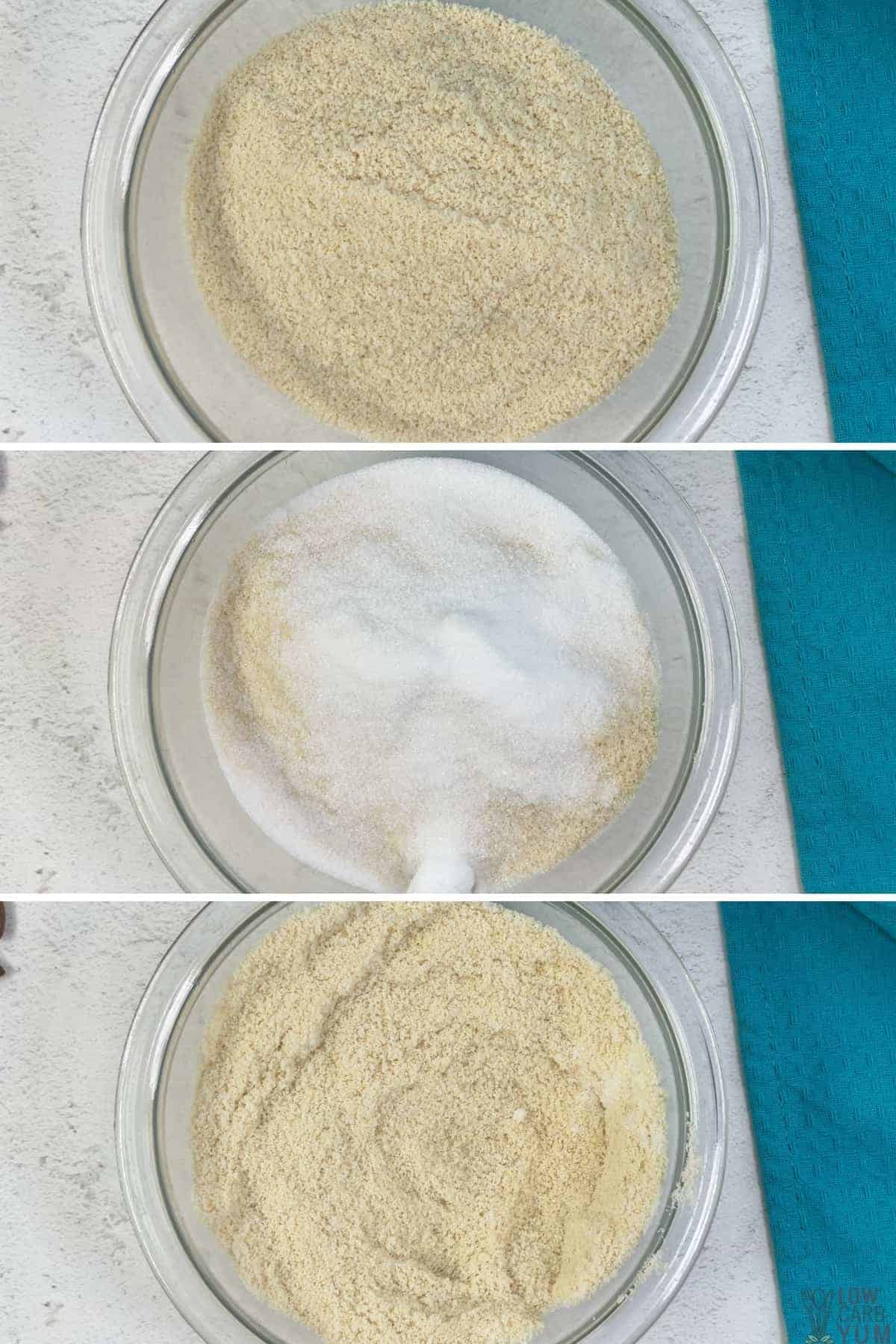 almond flour cookies dry ingredients