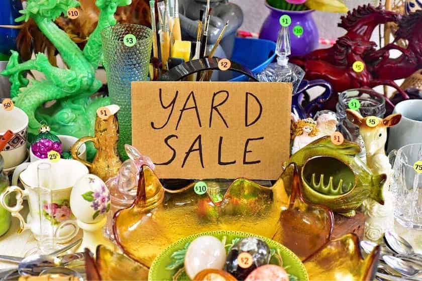 yard sale