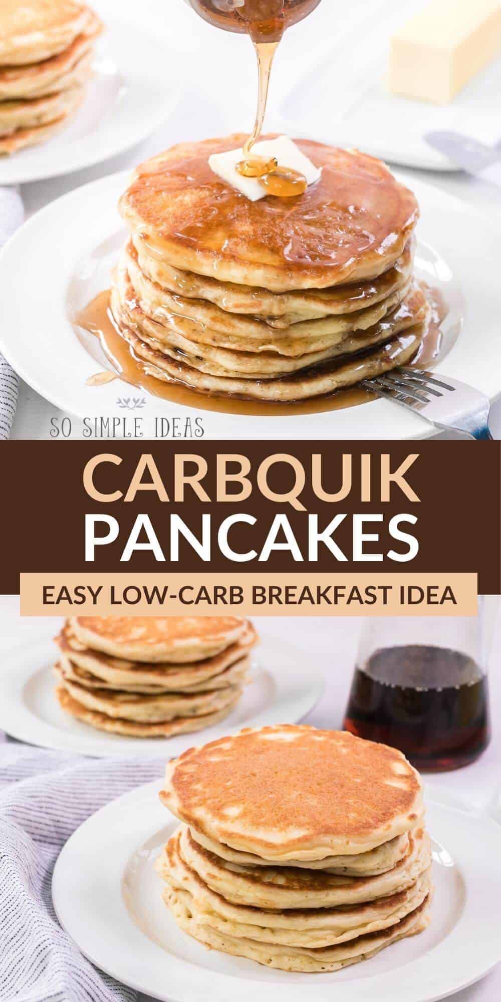 carbquik pancakes pinterest image