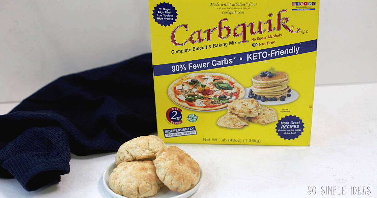 Carbquik Biscuit & Baking Mix Is it keto? So Simple Ideas