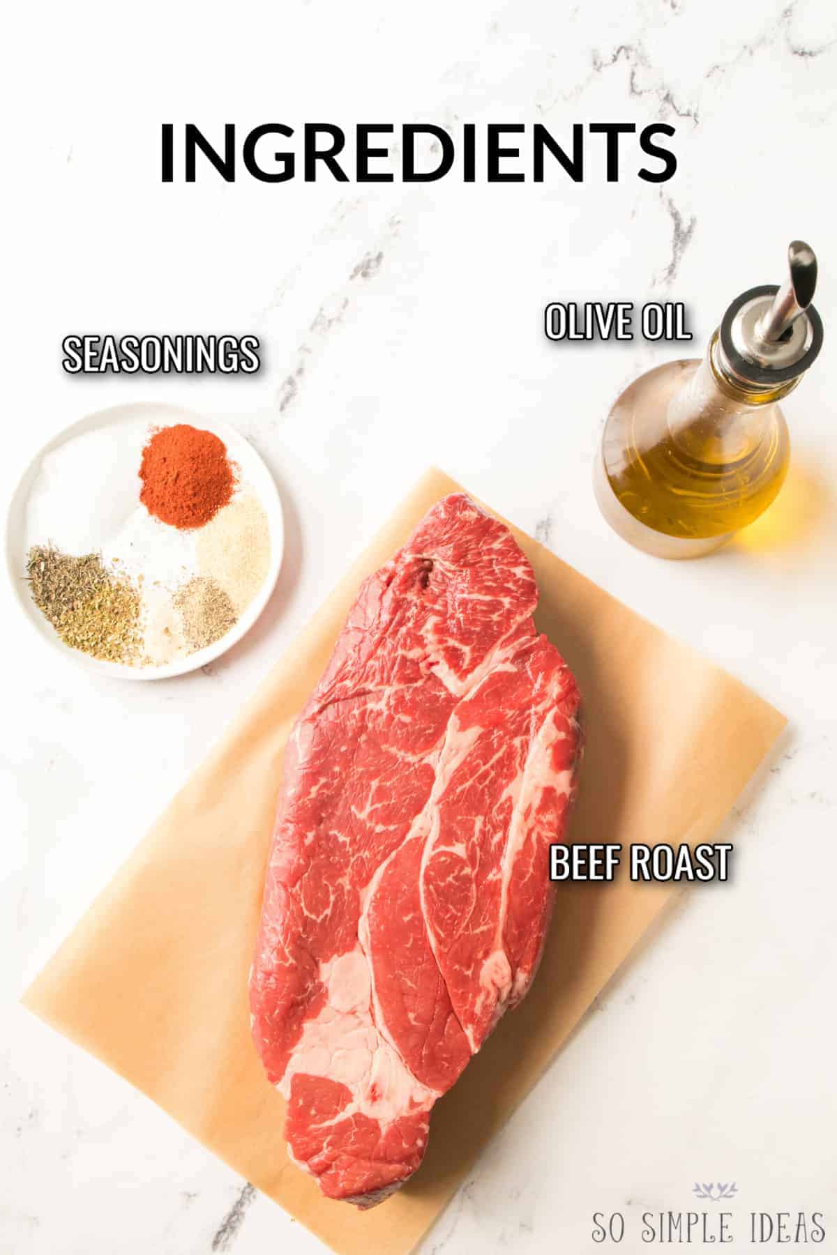 air fryer roast beef ingredients.