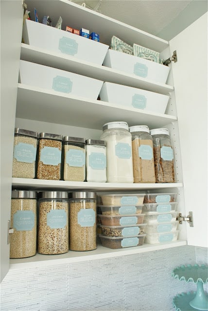 pretty pantry cabinet.