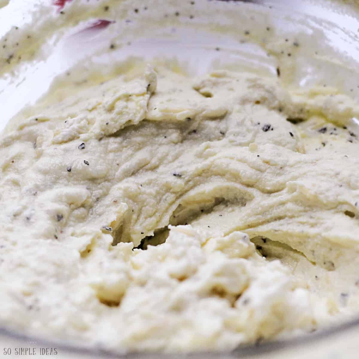 ricotta cheese mixture.