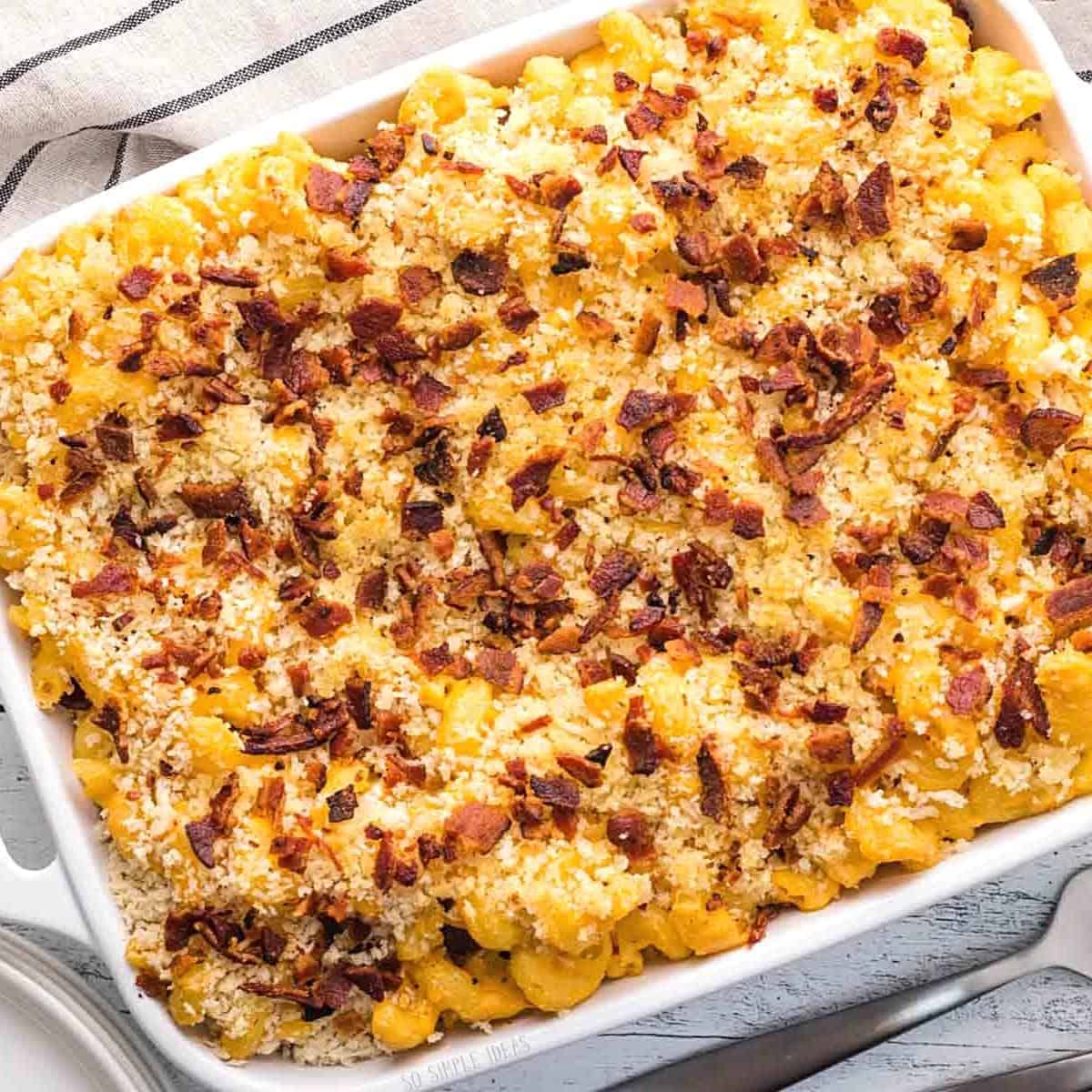steakhouse mac and cheese featured image.