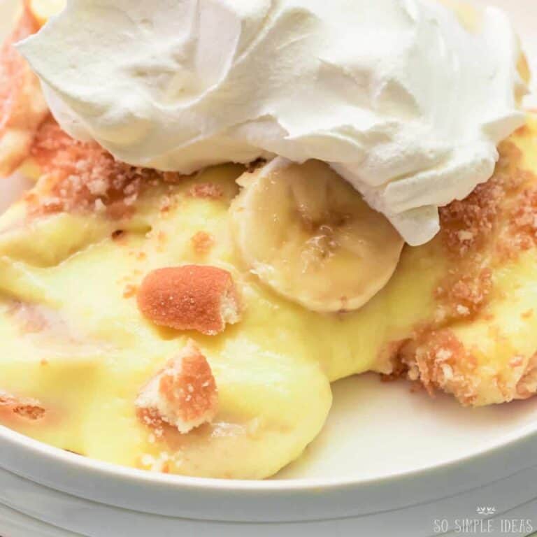 3 Ingredient Banana Pudding So Simple Ideas