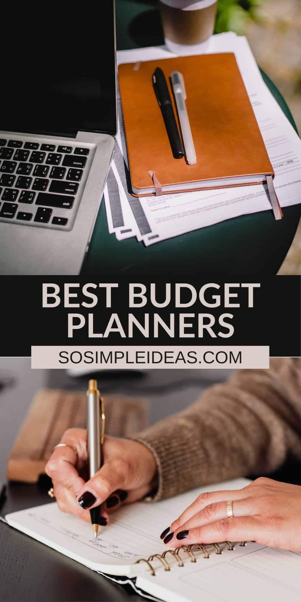 best budget planners pinterest image.