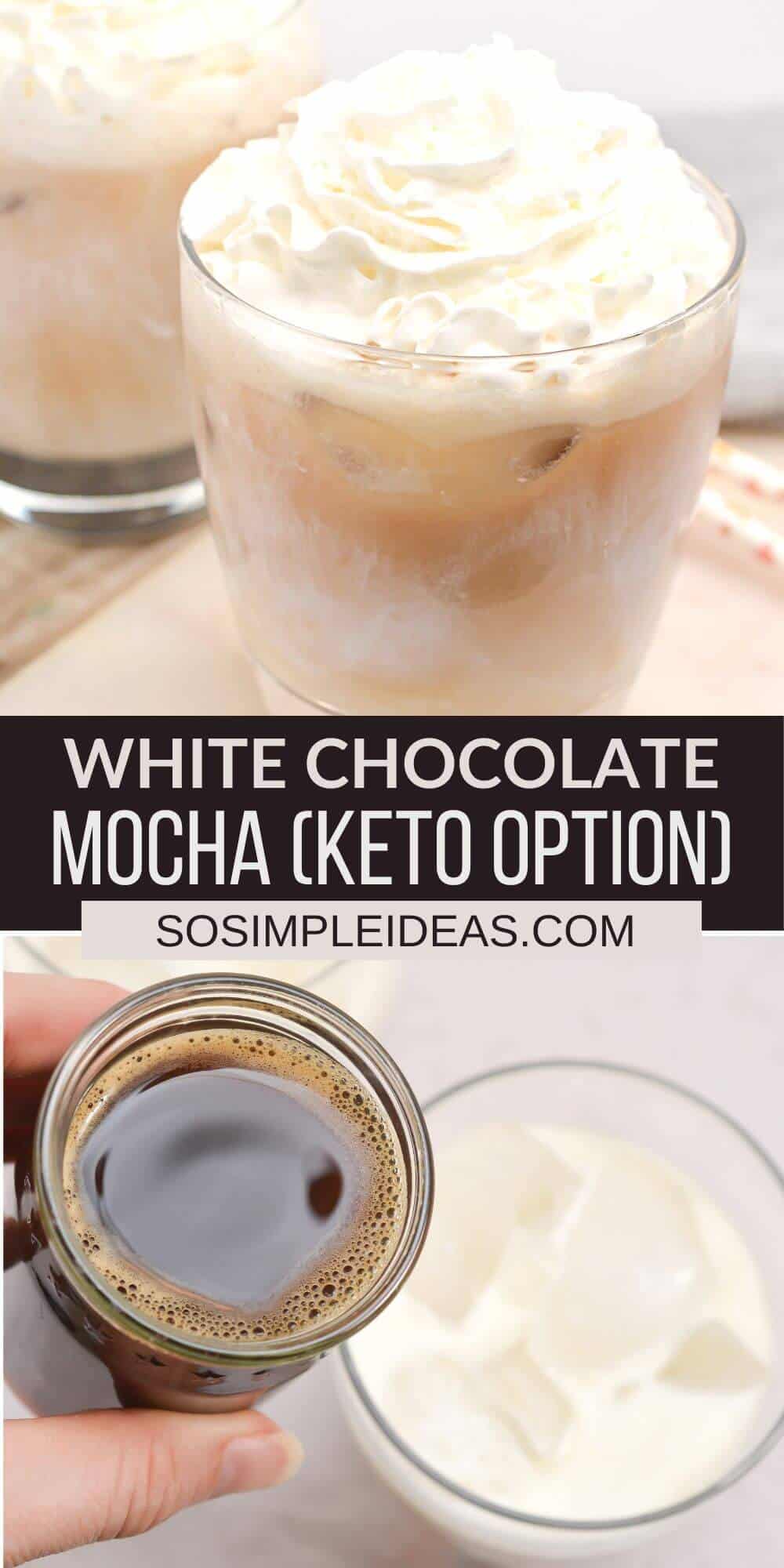 white chocolate mocha pinterest image.